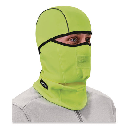 N-Ferno 6823 Hinged Balaclava Face Mask, Fleece, One Size Fits Most, Lime