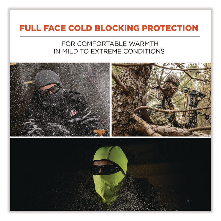 N-Ferno 6823 Hinged Balaclava Face Mask, Fleece, One Size Fits Most, Navy