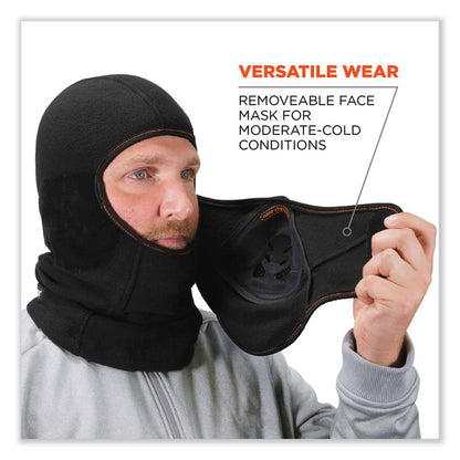 N-Ferno 6970 Extreme Hot Rox Balaclava Face Mask, Polyester/Spandex, One Size Fits Most, Black