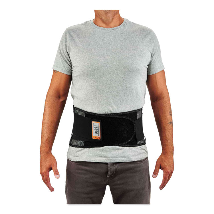 ProFlex 1051 Mesh Back Support, Medium, 30" to 34" Waist, Black