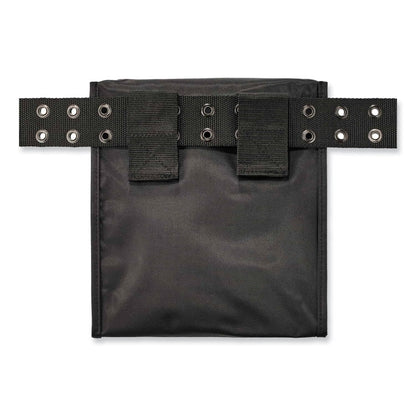 Arsenal 5183 Full Mask Respirator Bag with Hook-and-Loop Closure, 9.5 x 4 x 12, Black