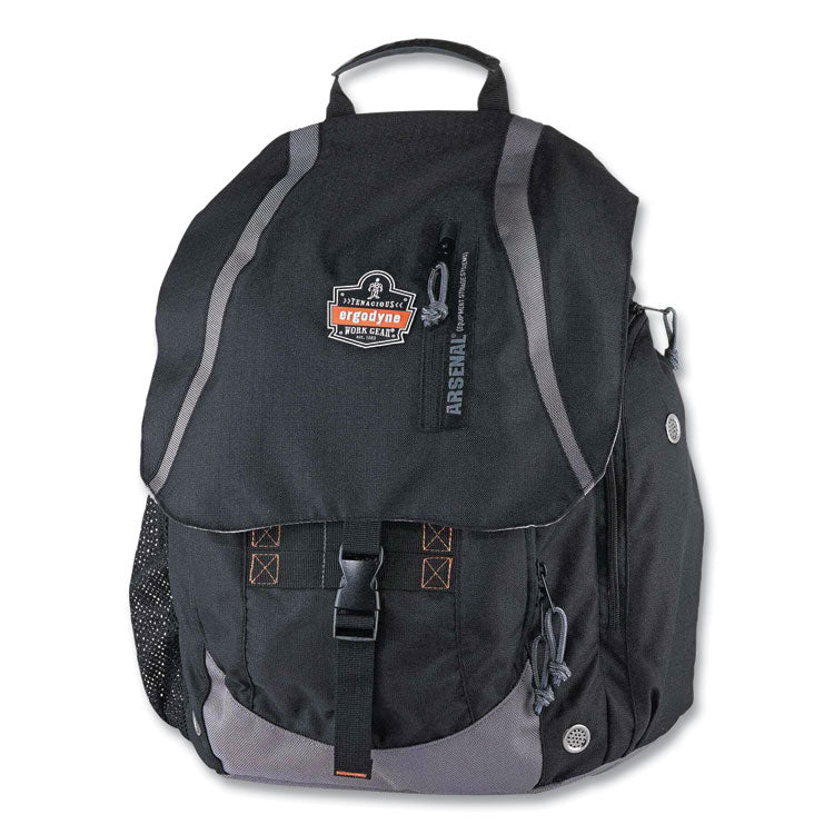 Arsenal 5143 General Duty Gear Backpack, 8 x 15 x 19, Black