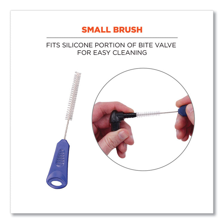 Chill-Its 5159 Hydration Pack Cleaning Kit, Bladder, Tube/Bite-Valve Cleaning Brushes, Drying Rack