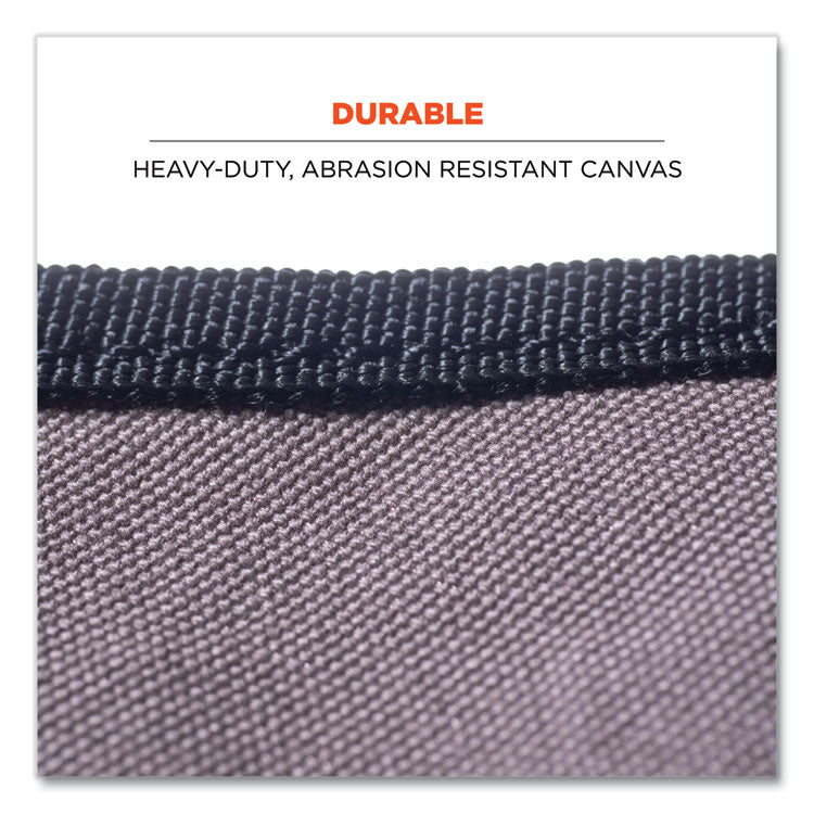 Arsenal 5706 13-Pocket Waist Apron, 13 Compartments, 23 x 9, Canvas, Gray