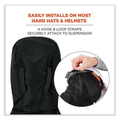 N-Ferno 6842 2-Layer Poly Shoulder Winter Liner, Fleece/Polyester, One Size Fits Most, Black
