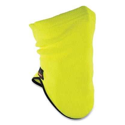 N-Ferno 6960 Fleece Neck Gaiter, Fleece, One Size Fits Most, Hi-Vis Lime