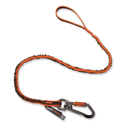 Squids 3109F(x) Tool Lanyard, Swiveling Aluminum Carabiner + Loop, 25 lb Max Working Capacity, 38" to 48" Long