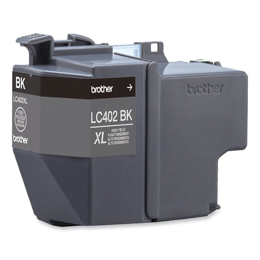 LC402XLBKS High-Yield Ink, 3,000 Page-Yield, Black