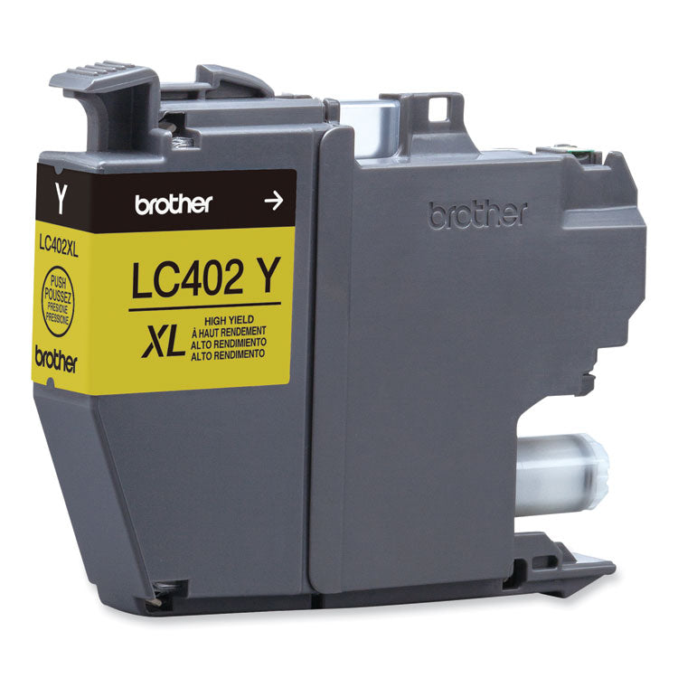 LC402XLYS High-Yield Ink, 1,500 Page-Yield, Yellow