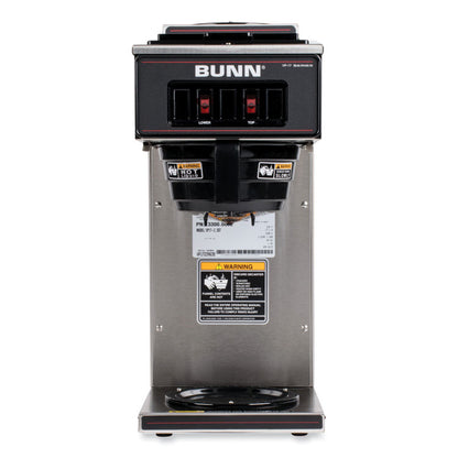 VP17-2 12-Cup Pourover Coffee Brewer, Black/Stainless Steel