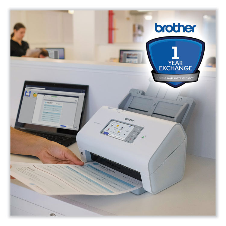 One-Year Exchange Warranty Extension for Brother ADS-4700W