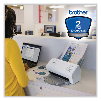 Two-Year Exchange Warranty Extension for Brother ADS-4300N