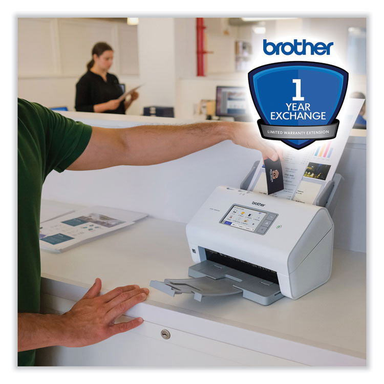 One-Year Exchange Warranty Extension for Brother ADS-4900W