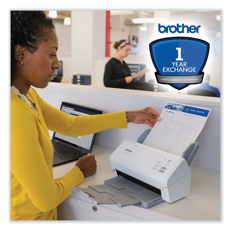 One-Year Exchange Warranty Extension for Brother ADS-4900W