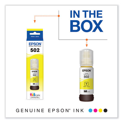 T502420-S (502) Ink, 6,000 Page-Yield, Yellow