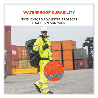 GloWear 8915 Class E Hi-Vis Rain Pants, 5X-Large, Orange