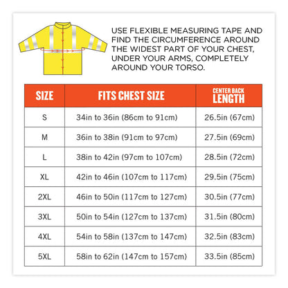 GloWear 8377 Class 3 Hi-Vis Quilted Bomber Jacket, Lime, Large