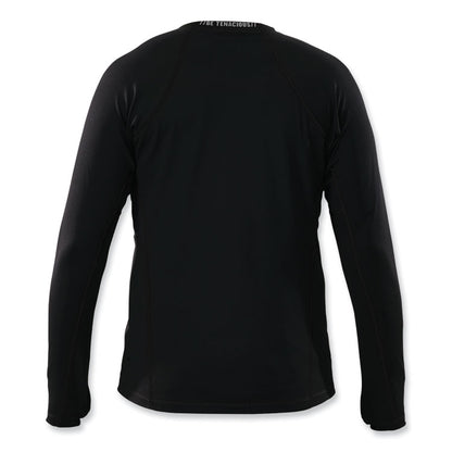 N-Ferno 6435 Midweight Long Sleeve Base Layer Shirt, Medium, Black