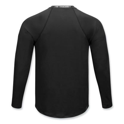 N-Ferno 6436 Long Sleeve Lightweight Base Layer Shirt, Large, Black