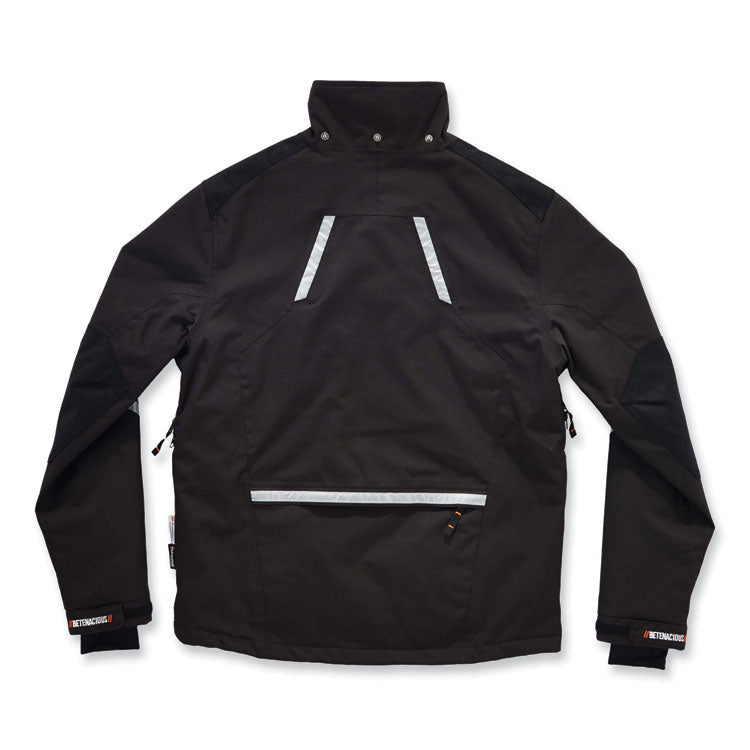 N-Ferno 6466 Thermal Jacket with 500D Nylon Shell, 2X-Large, Black