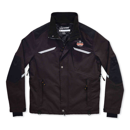 N-Ferno 6466 Thermal Jacket with 500D Nylon Shell, Large, Black