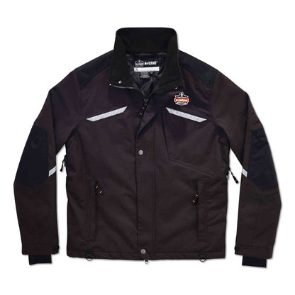 N-Ferno 6466 Thermal Jacket with 500D Nylon Shell, 3X-Large, Black