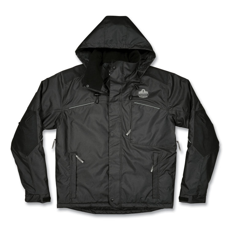 N-Ferno 6467 Winter Work Jacket with 300D Polyester Shell, Medium, Black