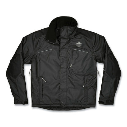 N-Ferno 6467 Winter Work Jacket with 300D Polyester Shell, Medium, Black