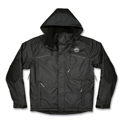 N-Ferno 6467 Winter Work Jacket with 300D Polyester Shell, 2X-Large, Black