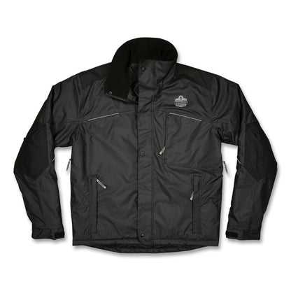 N-Ferno 6467 Winter Work Jacket with 300D Polyester Shell, 2X-Large, Black