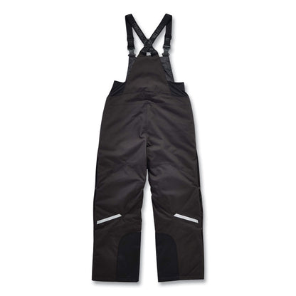 N-Ferno 6471 Thermal Bibs with 500D Nylon Shell, Medium, Black