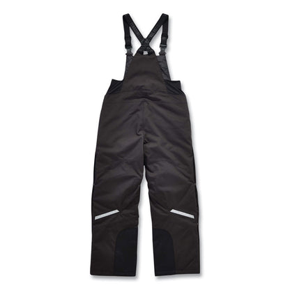 N-Ferno 6471 Thermal Bibs with 500D Nylon Shell, Large, Black