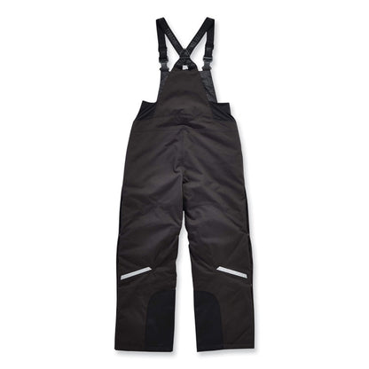 N-Ferno 6471 Thermal Bibs with 500D Nylon Shell, X-Large, Black