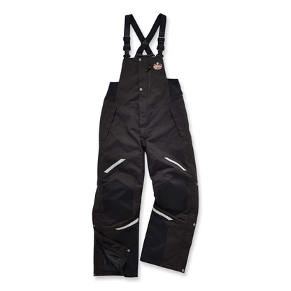 N-Ferno 6471 Thermal Bibs with 500D Nylon Shell, 3X-Large, Black
