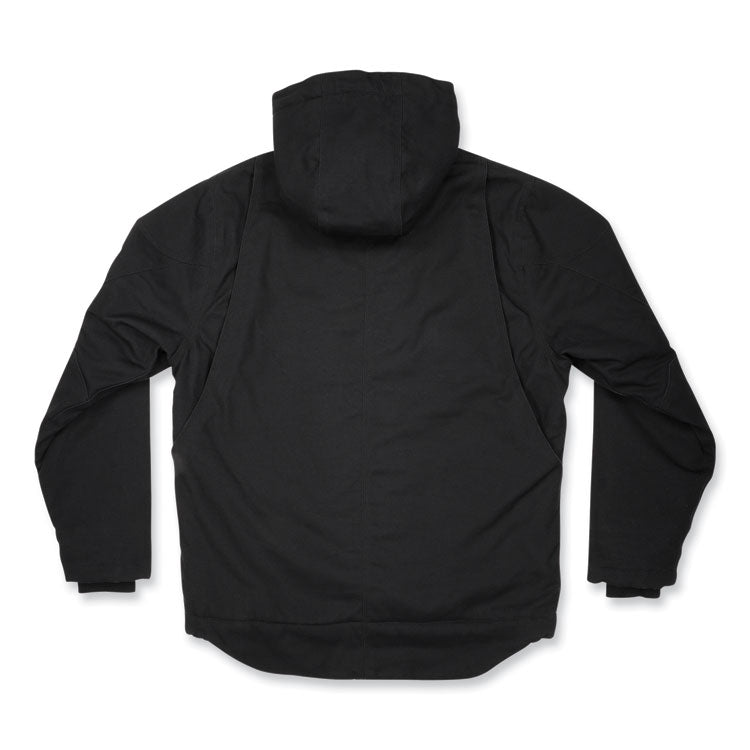 N-Ferno 6468 Duck Canvas Work Jacket, Medium, Black