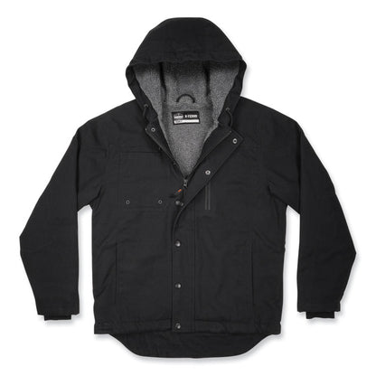 N-Ferno 6468 Duck Canvas Work Jacket, 4X-Large, Black