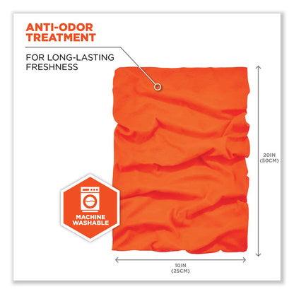 Chill-Its 6485 Multi-Band, Polyester, One Size Fits Most, Hi-Vis Orange