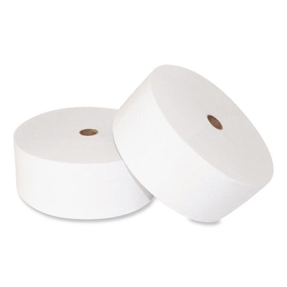 Small Core Bath Tissue, Septic Safe, 2-Ply, White, 1,200 Sheets/Roll, 12 Rolls/Carton