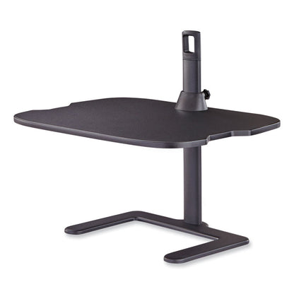 Stance Height-Adjustable Laptop Stand, 26.9 x 18 x 1.25 to 15.75, Black, Supports 15 lbs