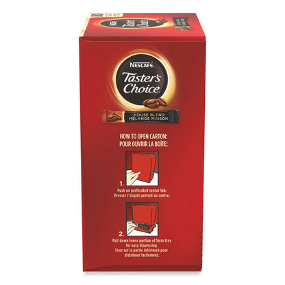 Taster's Choice Stick Pack, House Blend, 0.06 oz, 480/Carton