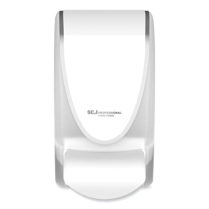Transparent Manual Dispenser, 1 L, 4.92 x 4.6 x 9.25, White, 15/Carton