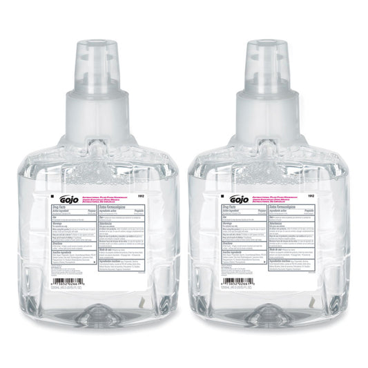 Antibacterial Foam Hand Wash Refill, For LTX-12 Dispenser, Plum Scent, 1,200 mL, 2/Carton