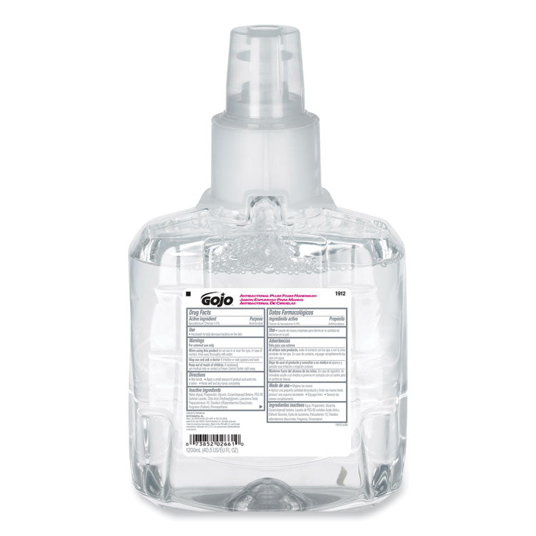 Antibacterial Foam Hand Wash Refill, For LTX-12 Dispenser, Plum Scent, 1,200 mL