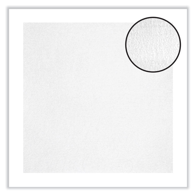 Linen-Like Natural Flat Pack Napkin, 16 x 16, White, 1,200/Carton