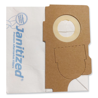 Vacuum Filter Bags Designed to Fit Windsor Versamatic, 100/Carton