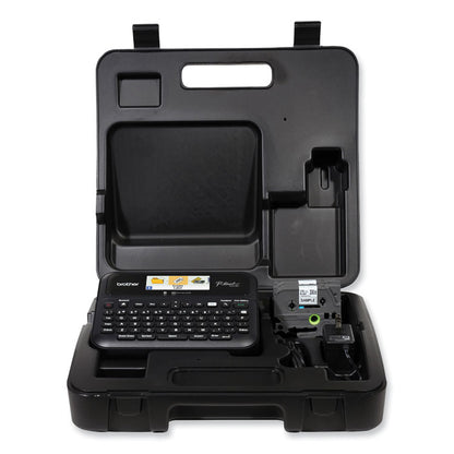 D-610BTVP Connected Label Maker with Color Display, 30 mm/s Print Speed, 14.2 x 6 x 13.3
