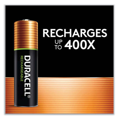 Rechargeable StayCharged NiMH Batteries, AAA, 4/Pack