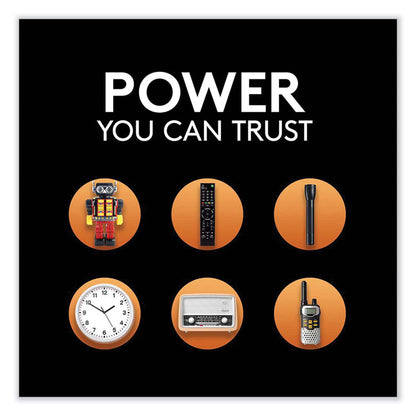 Coppertop Alkaline 9V Batteries, 2/Pack