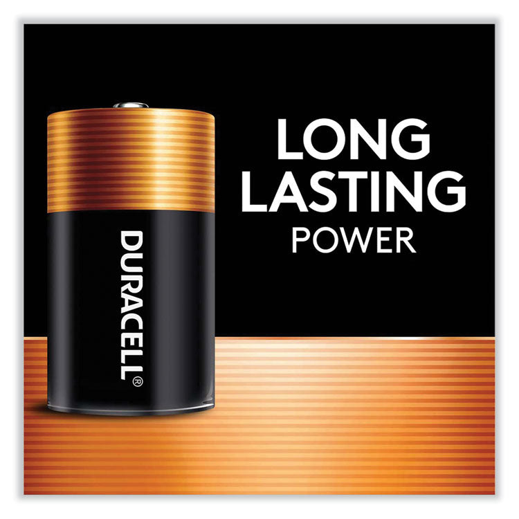 Coppertop Alkaline D Batteries, 2/Pack