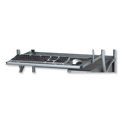Eastwinds Series Argo PC Workstation, 31.5" x 19.75" x 30.25", Medium Cherry